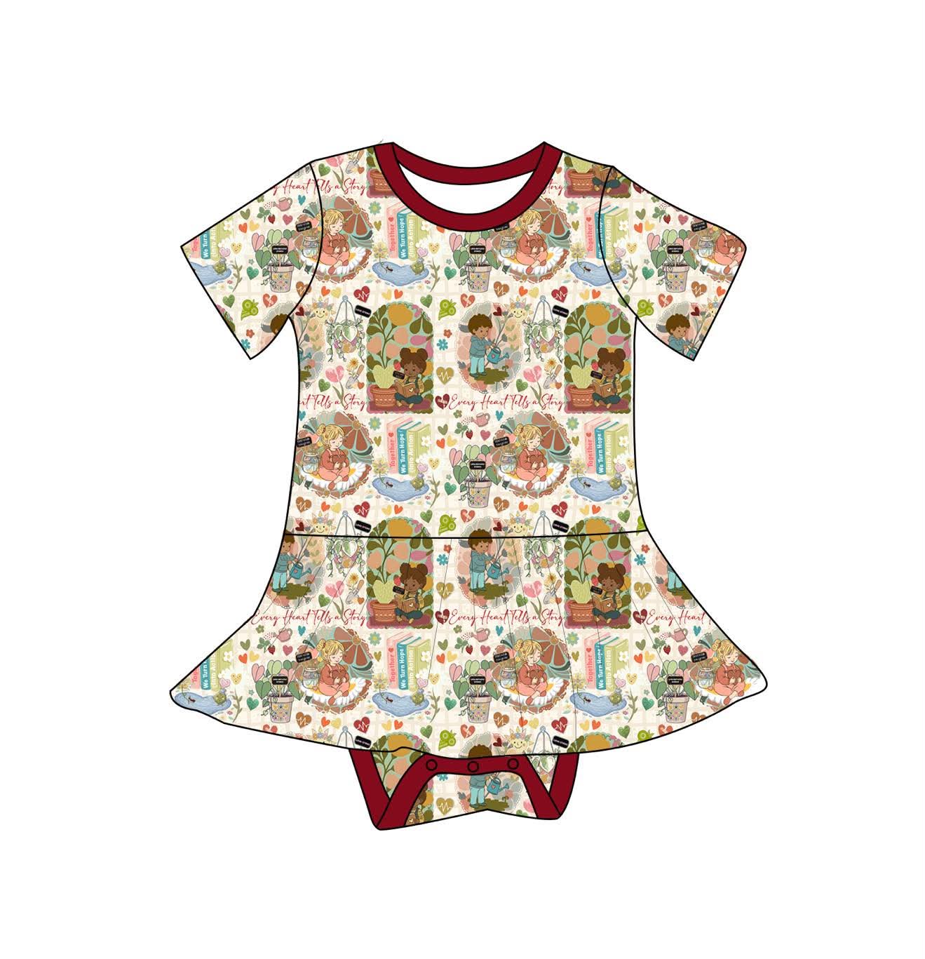 Every Heart Tells a Story - Body Suit Twirl