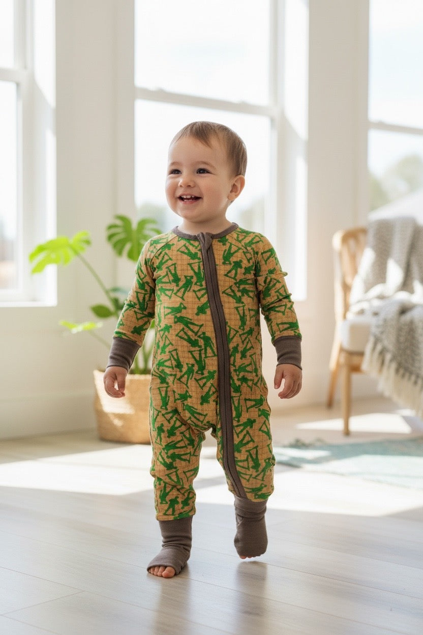 Toy Soldiers Story - Long Sleeve Zippy