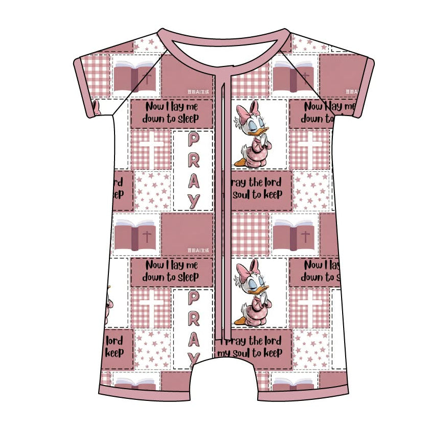 Pray with Daisy - Short Sleeve Shorty