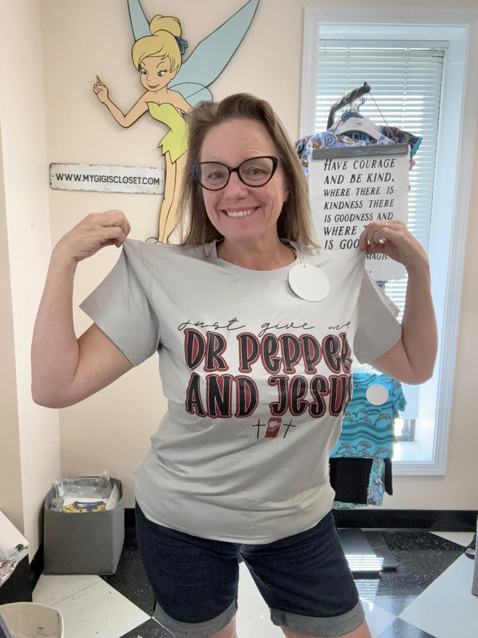 Dr Pepper and Jesus - Applique Tee