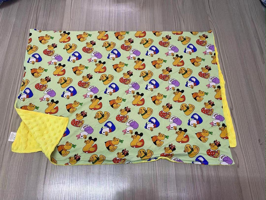 Pick Your Print - 30 x 40 or 60 x 80 Minky Dot Back