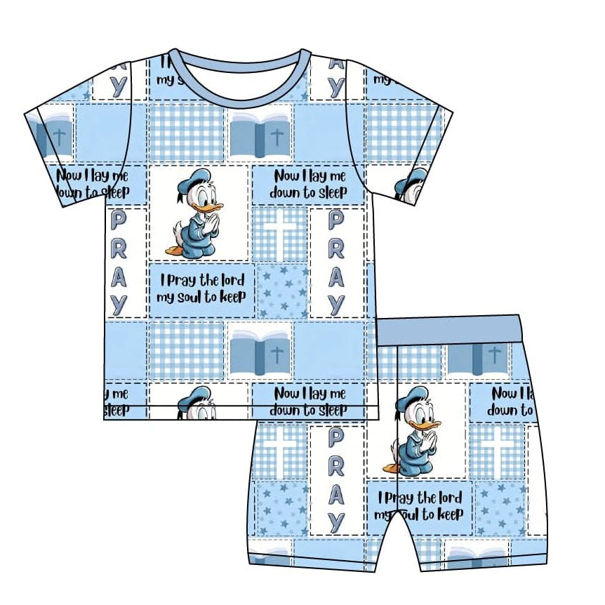 Pray with Donald - 2 Piece PJ Set Short Sleeve and Shorts