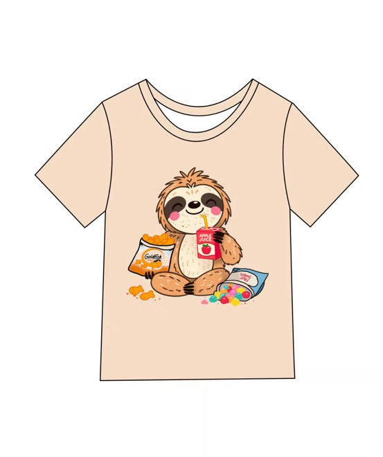 Munchy Sloffee - Appliqué Tee