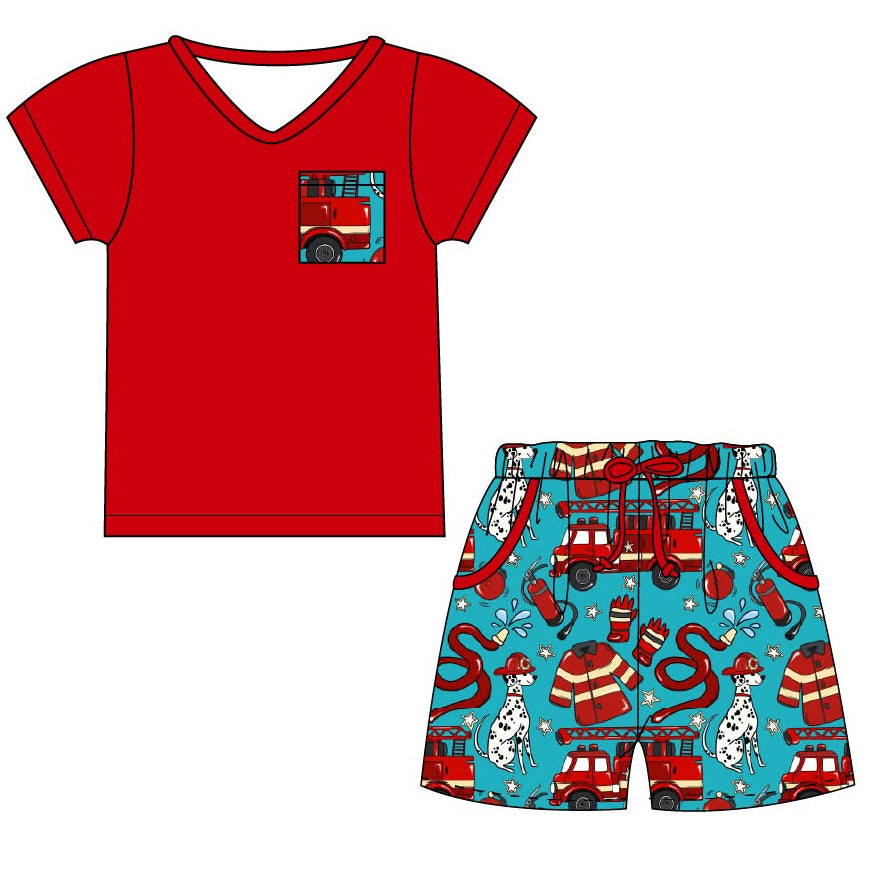 Rescue Pup - Adult Pocket Tee and Short Set