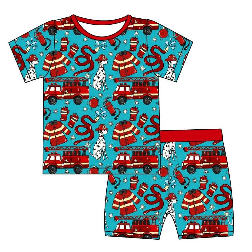 Rescue Pup - 2 Piece PJ Set Short Sleeve and Shorts