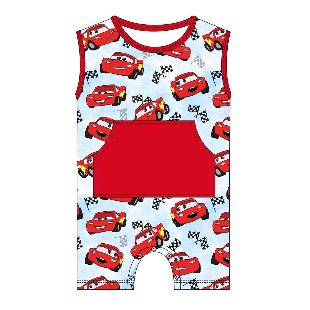 Kachow - Kangaroo Pocket Romper