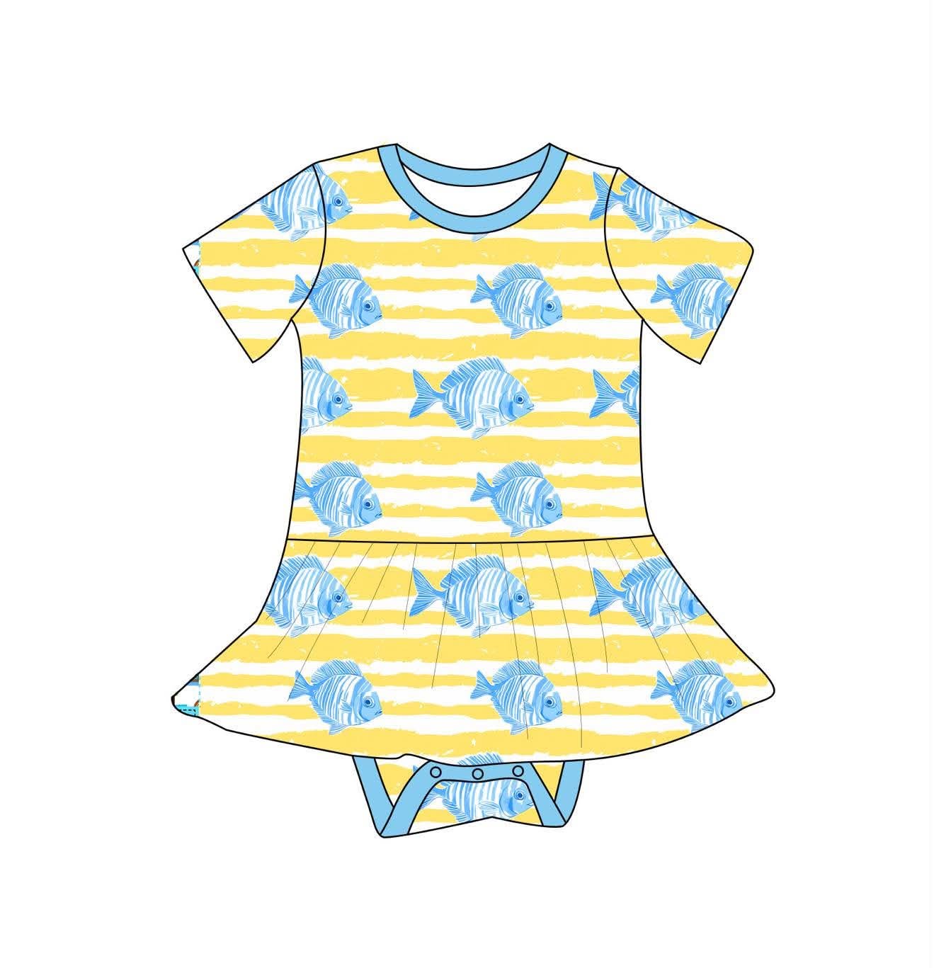 Fishy Fishy - Body Suit Twirl