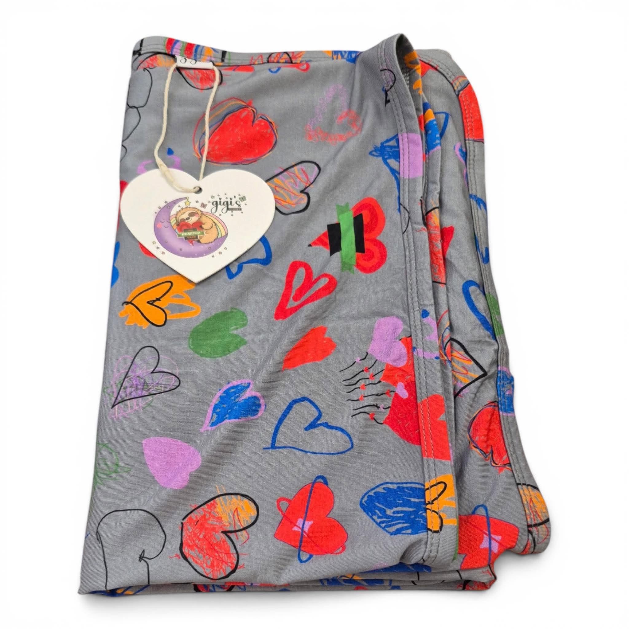 Unique Heartbeats - 44 x 44 Swaddle
