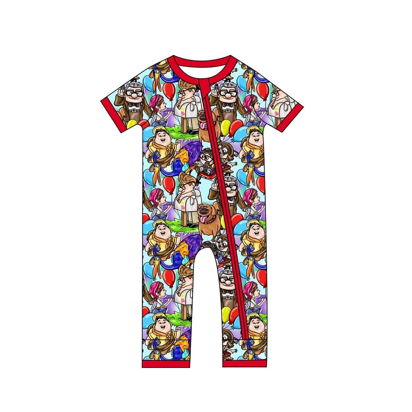 Adventure Awaits - Short Sleeve Zippy Daywear Style