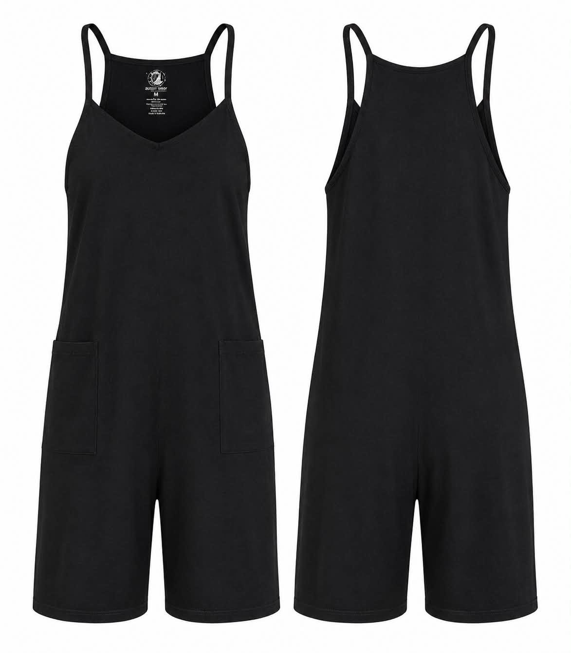 Midnight - Adult Short Overalls