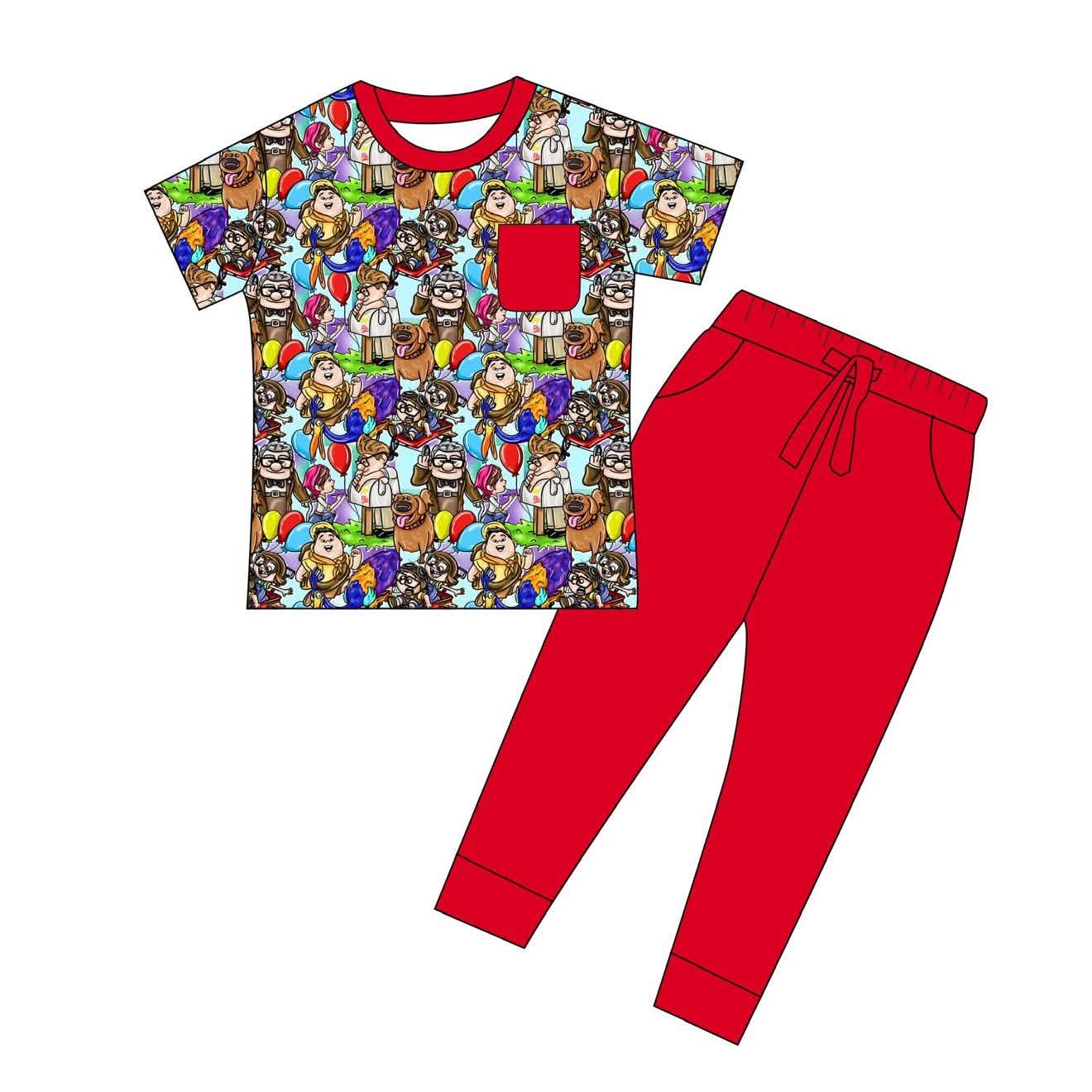 Adventure Awaits - Short Sleeve and Drawstring Joggers