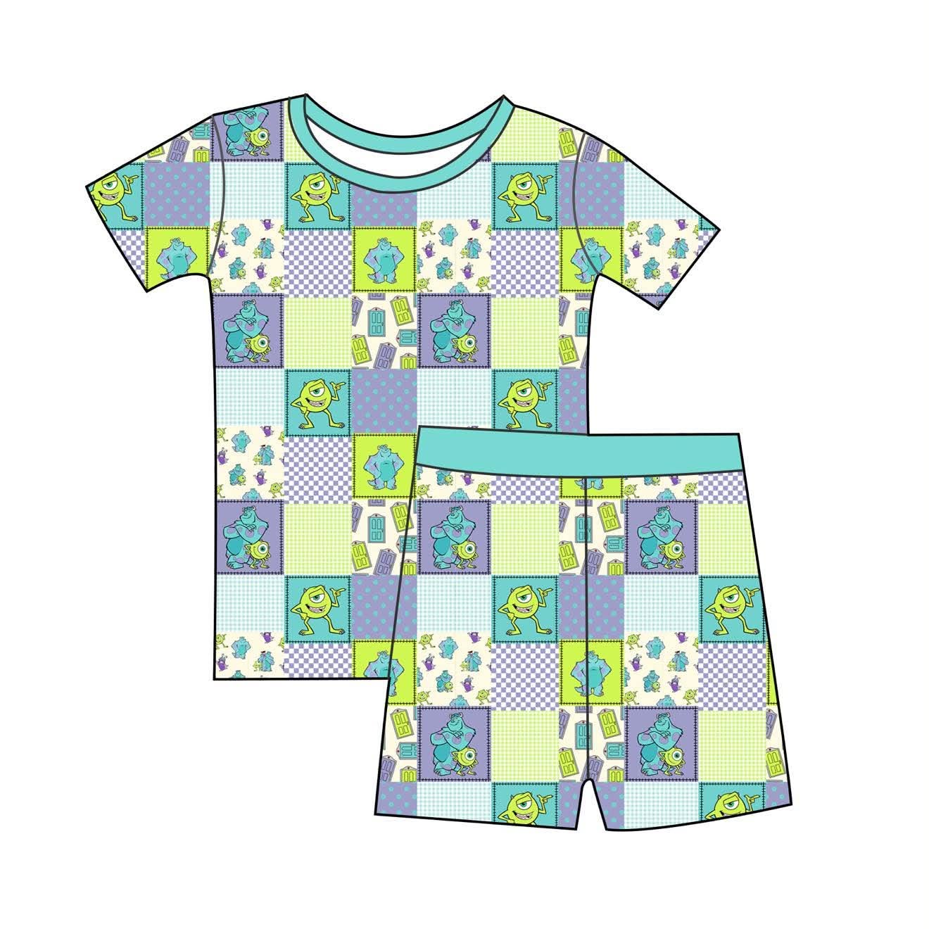 Scare Squad - 2 Piece PJ Set Short Sleeve and Shorts