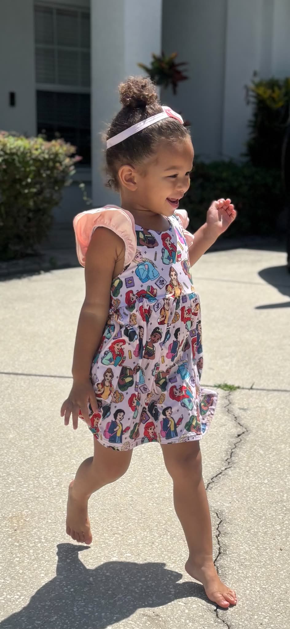 Beauty and Brains - Bow Back Peplum Top with Shorts