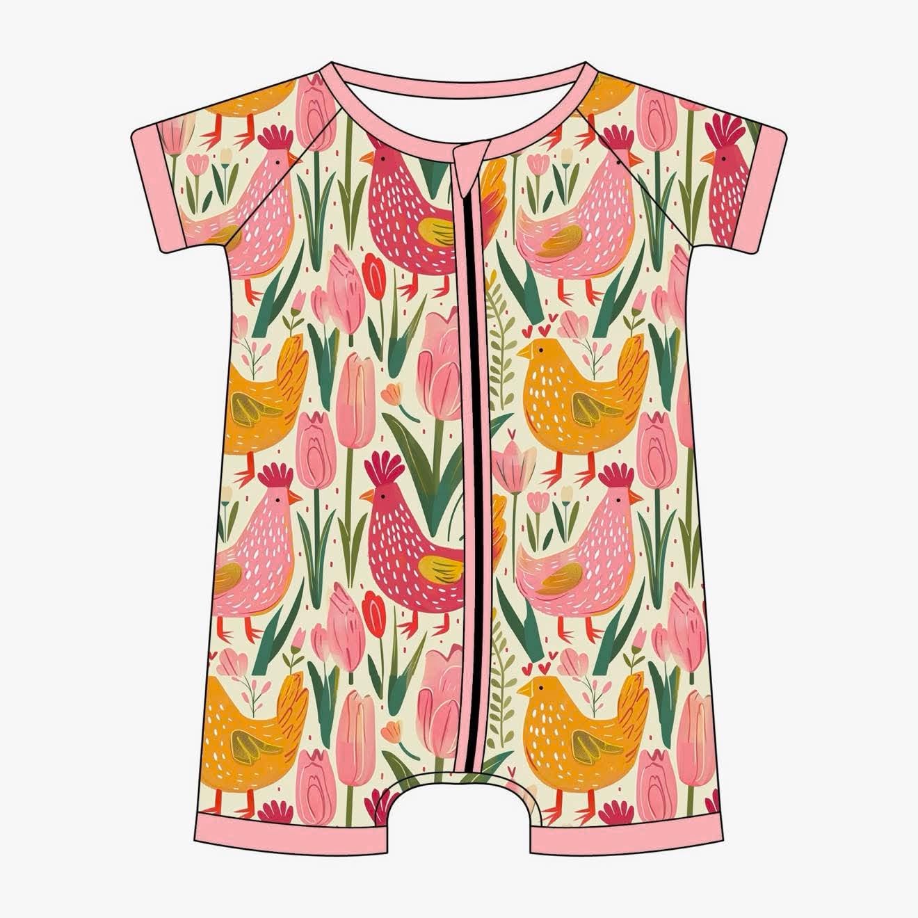 Mommy's Hens - Short Sleeve Shorty
