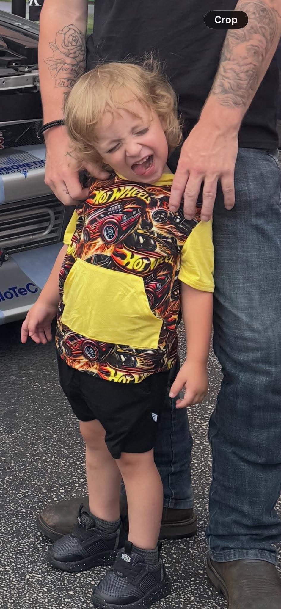 Blazing Wheels Hooded Shirt