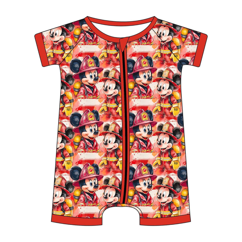 Fire Mouse Stoppers - Short Sleeve Shorty