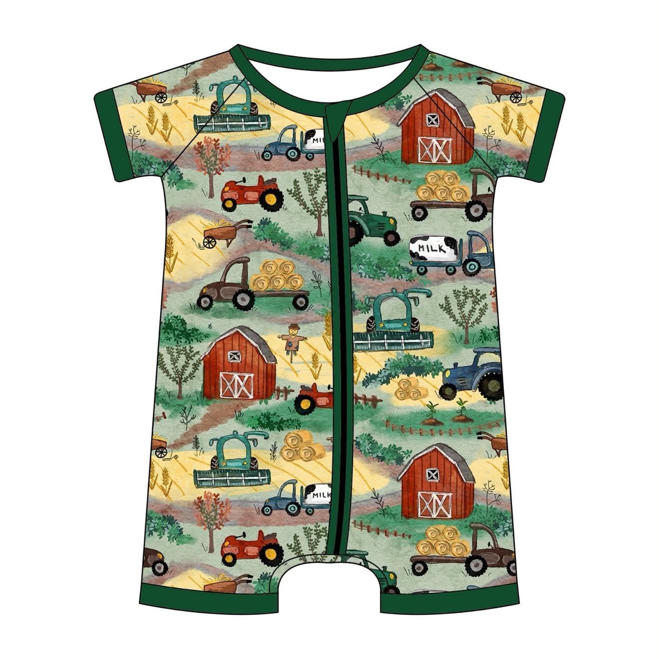 Farming Land - Short Sleeve Shorty
