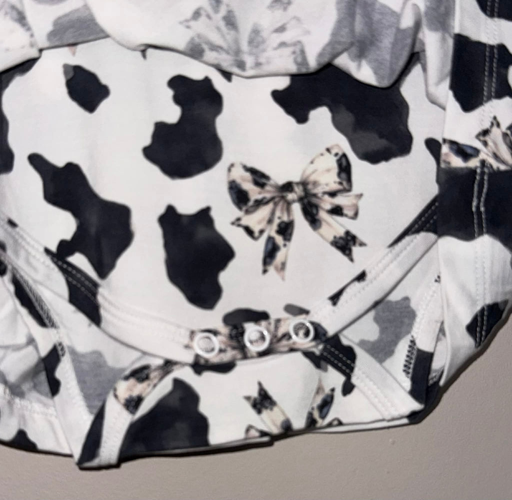 Cows (Solid) - Bodysuit Twirl