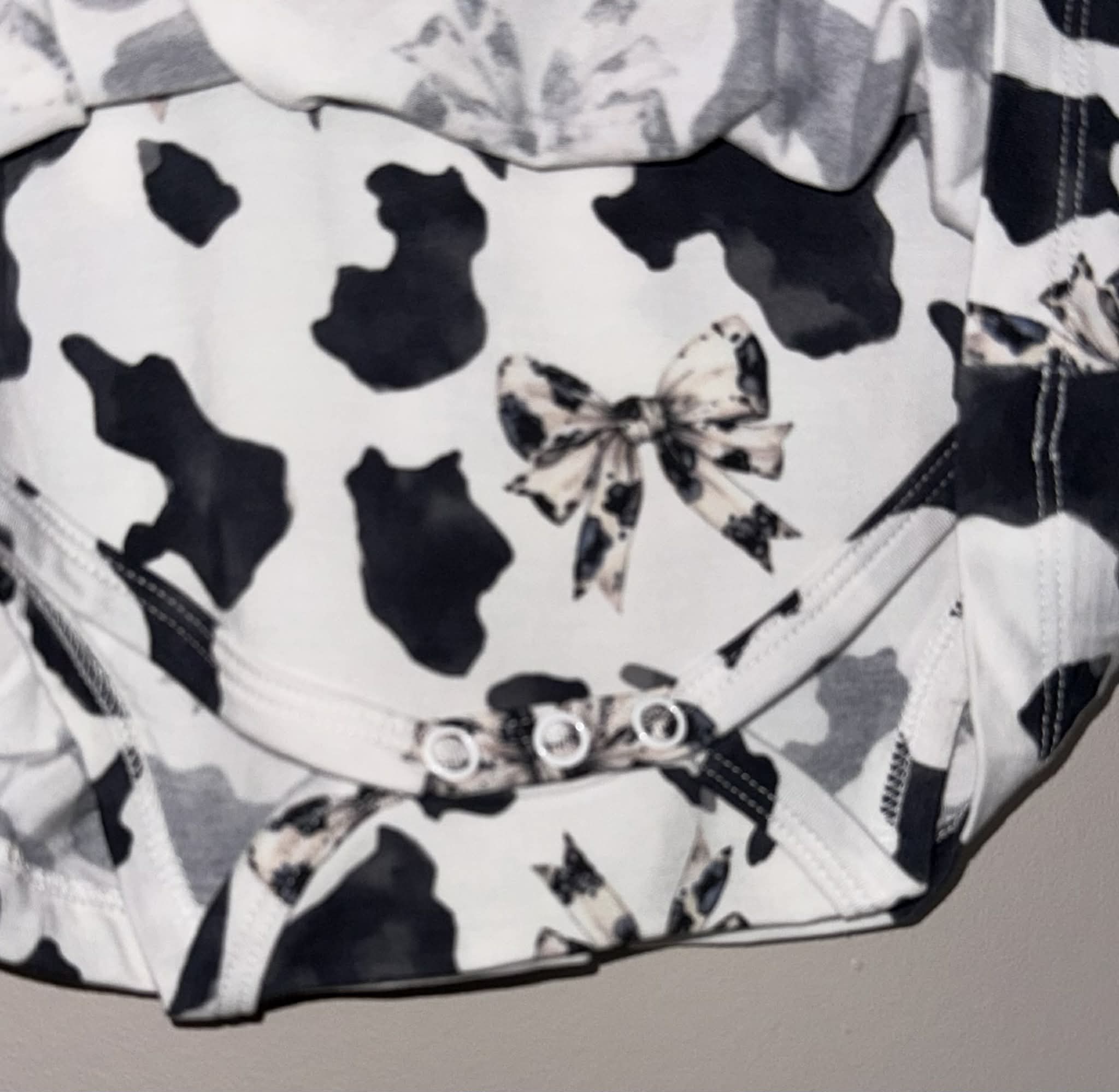 Cows (Solid) - Bodysuit Twirl