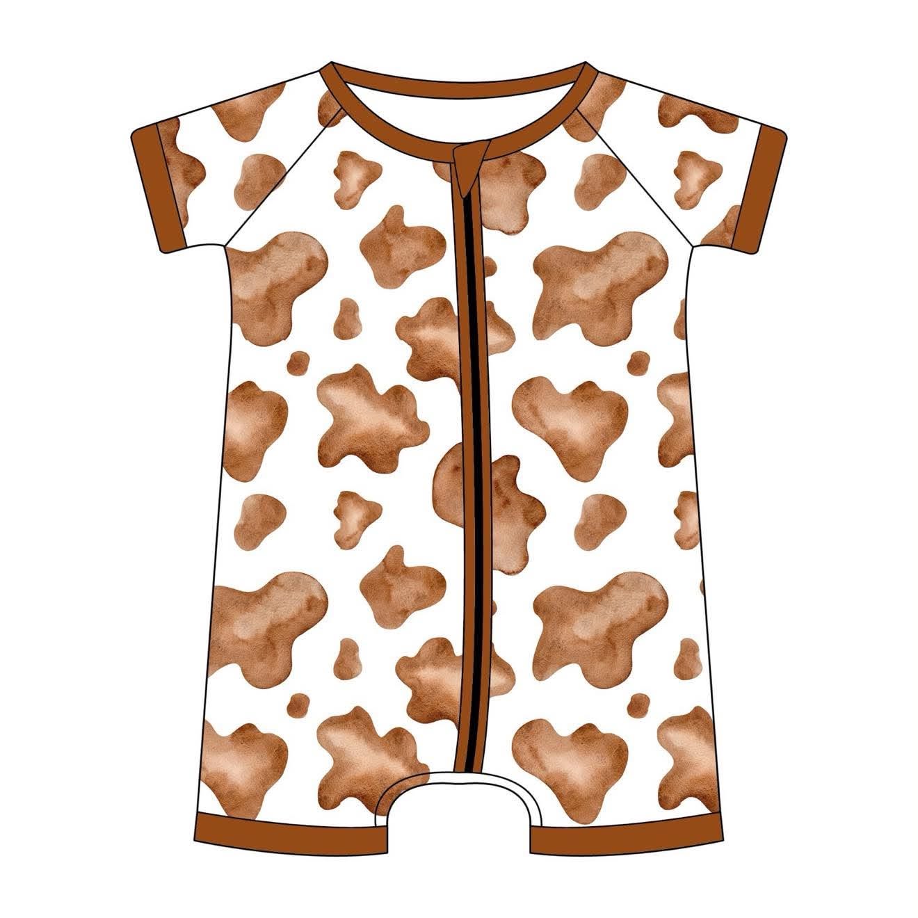 Chocolate Cow - Short Sleeve Shorty