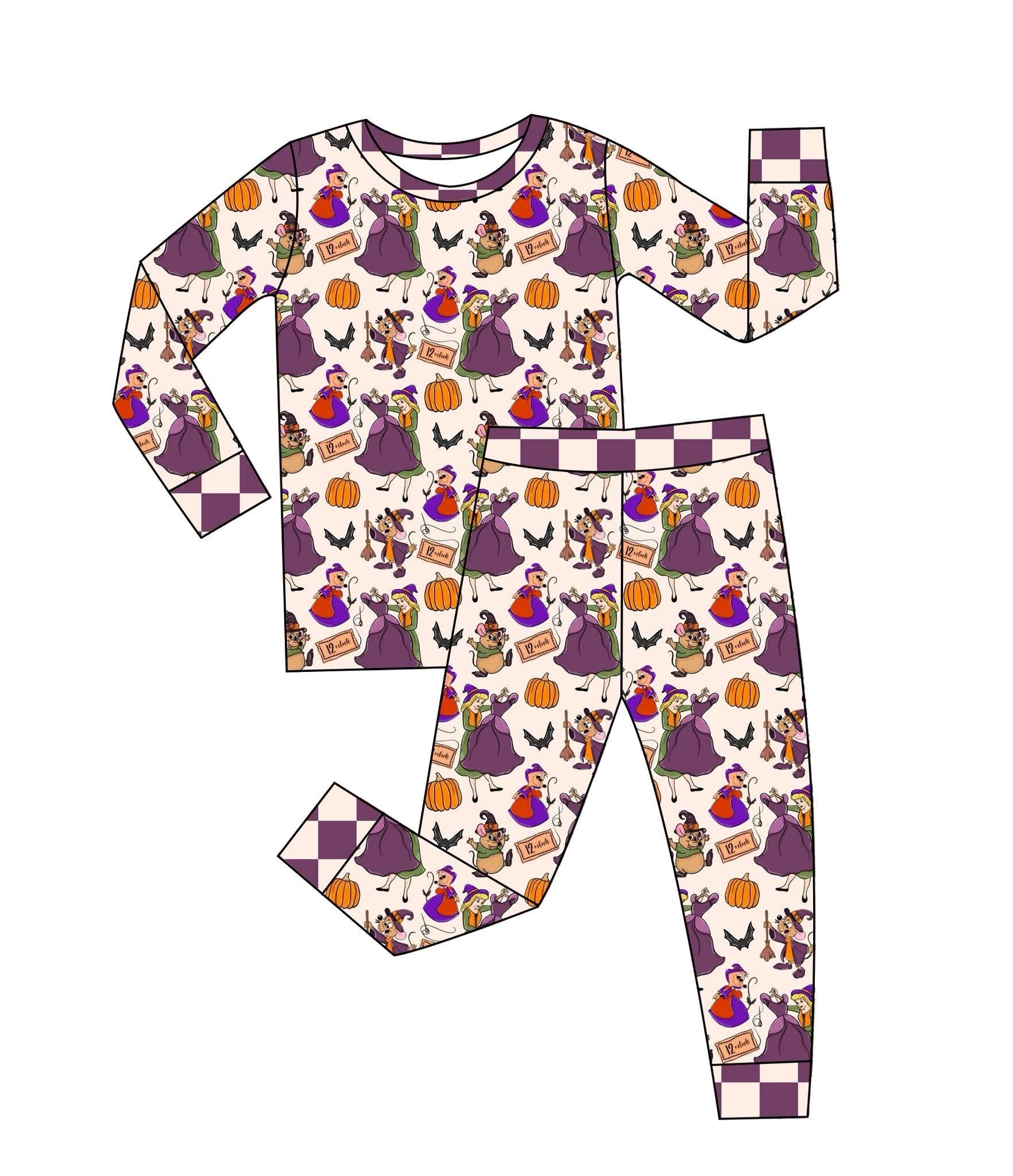 Bibbidi Bobbidi BOO! - 2 Piece PJ Set Long Sleeve and Pants