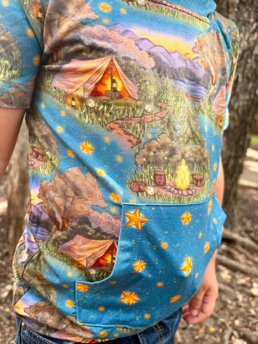 Griffiths Campground - Short Sleeve Hoodie