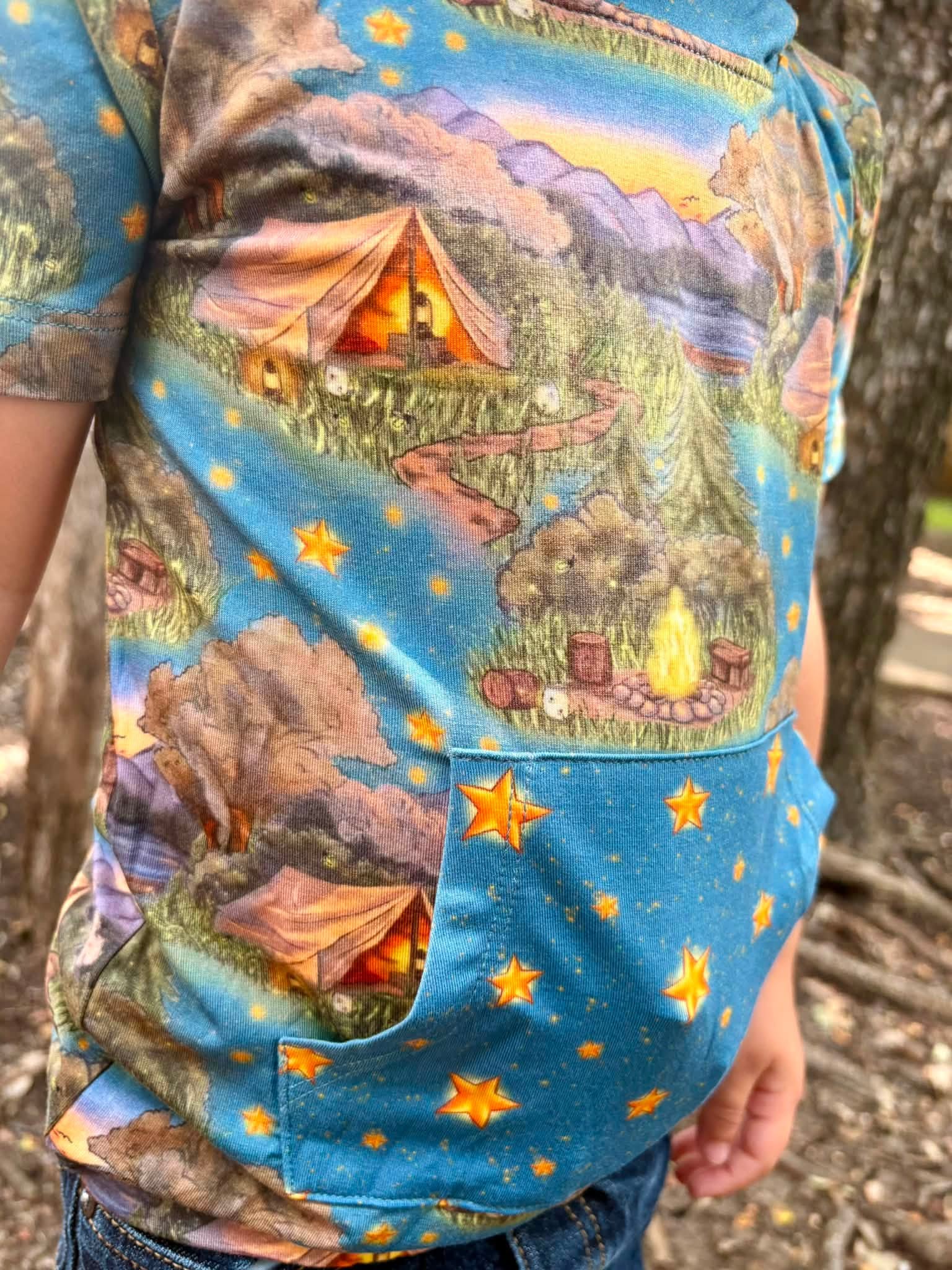 Griffiths Campground - Short Sleeve Hoodie