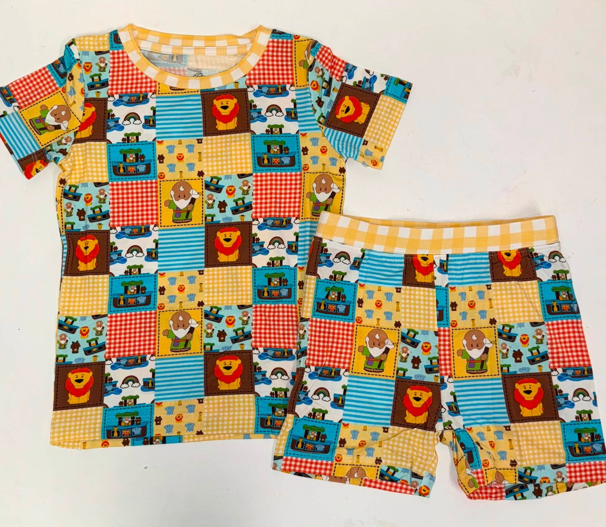Little Ark - 2 Piece PJ Set Short Sleeve and Shorts