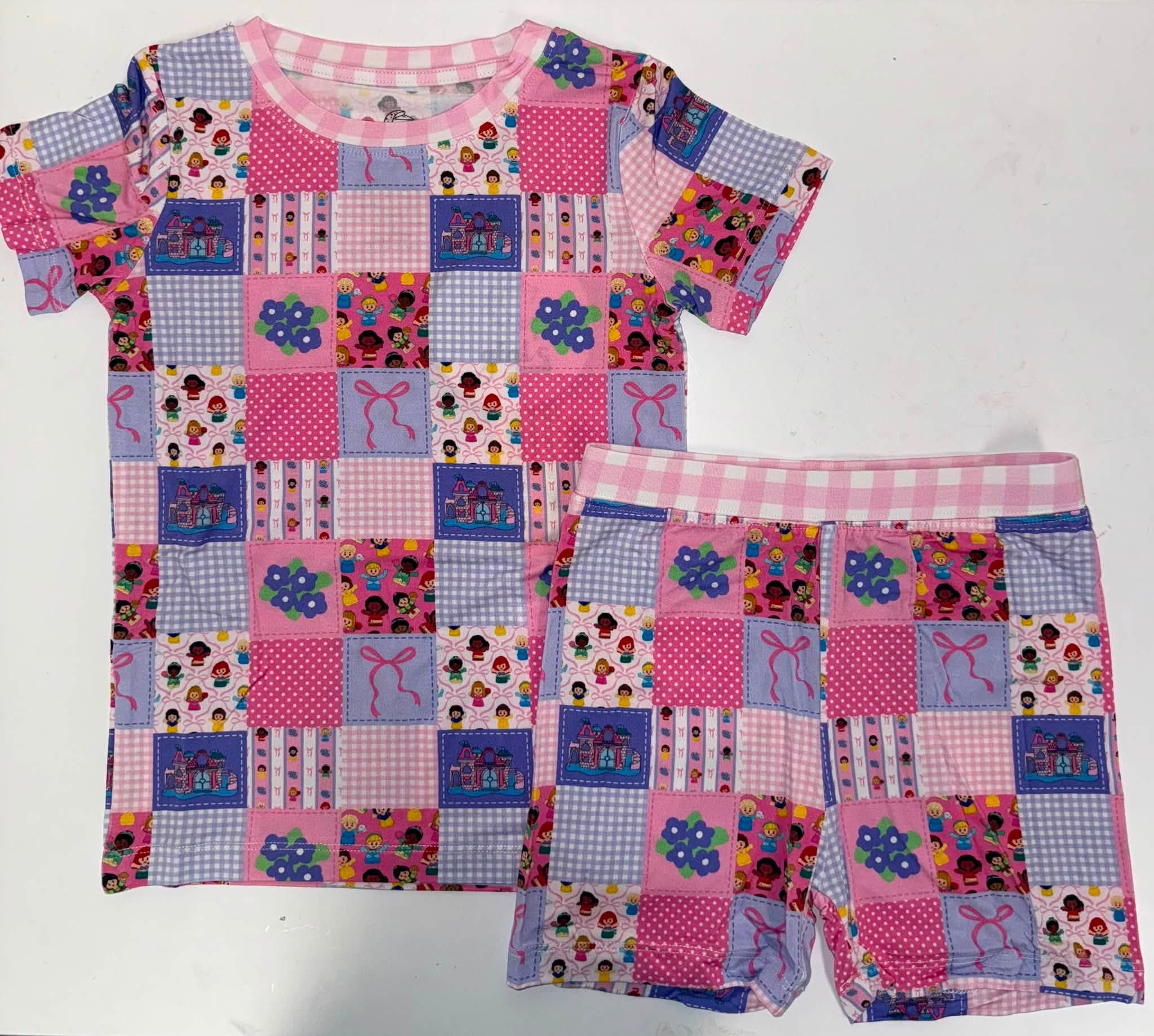 Storybook Royals - 2 Piece PJ Set Short Sleeve and Shorts