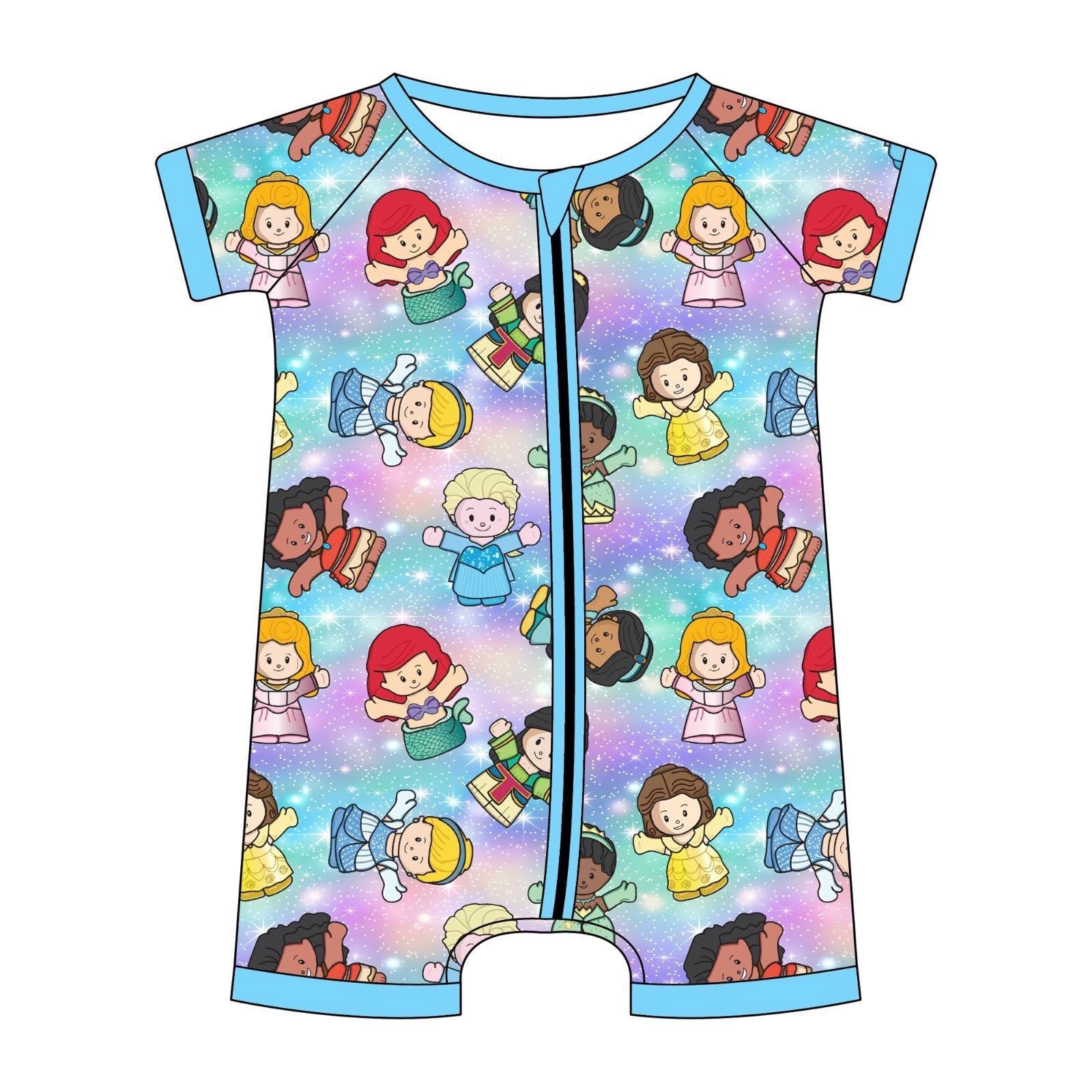 Little Princesses - Short Sleeve Shorty