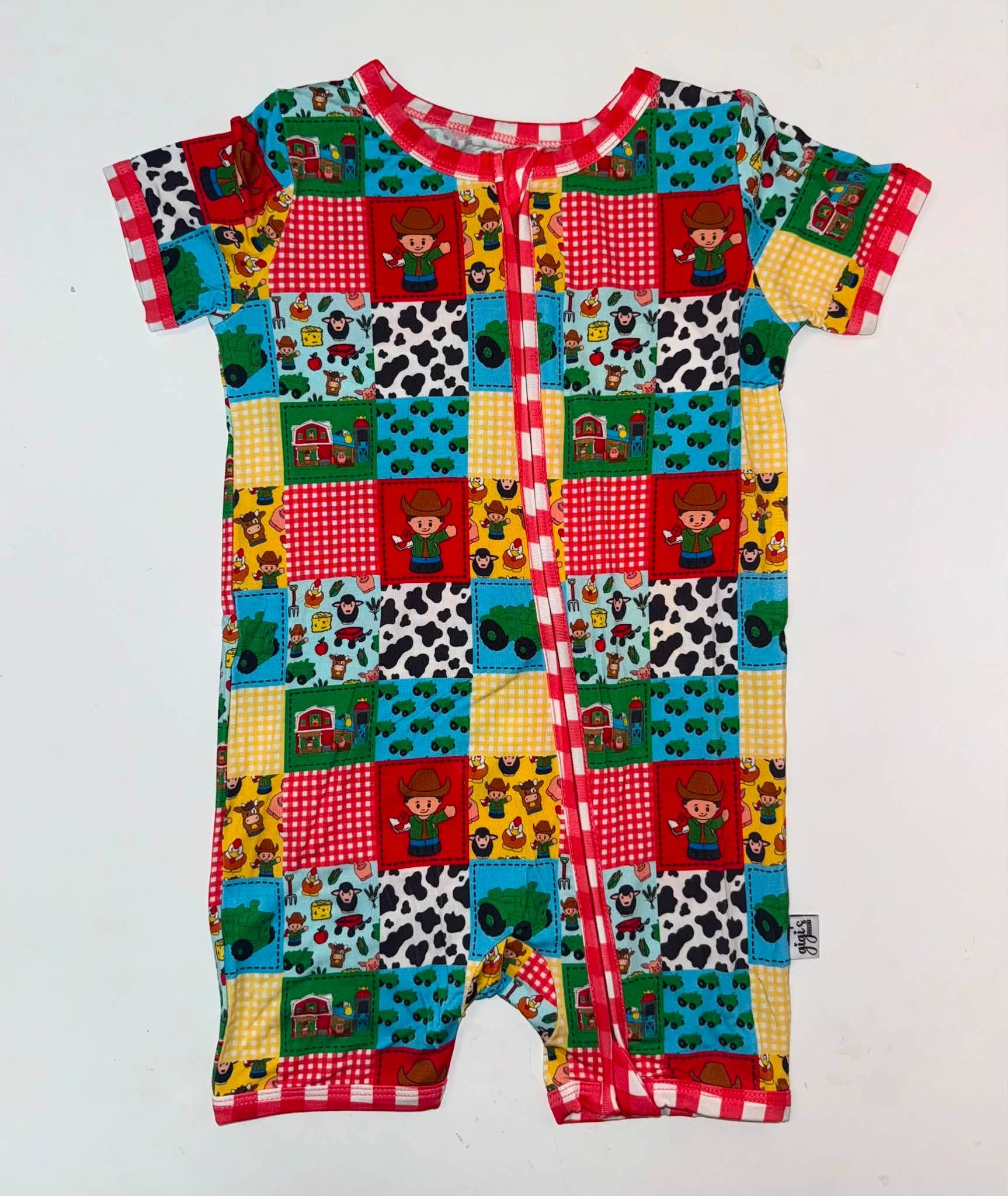 Gigi's Toy Farm - Short Sleeve Shorty