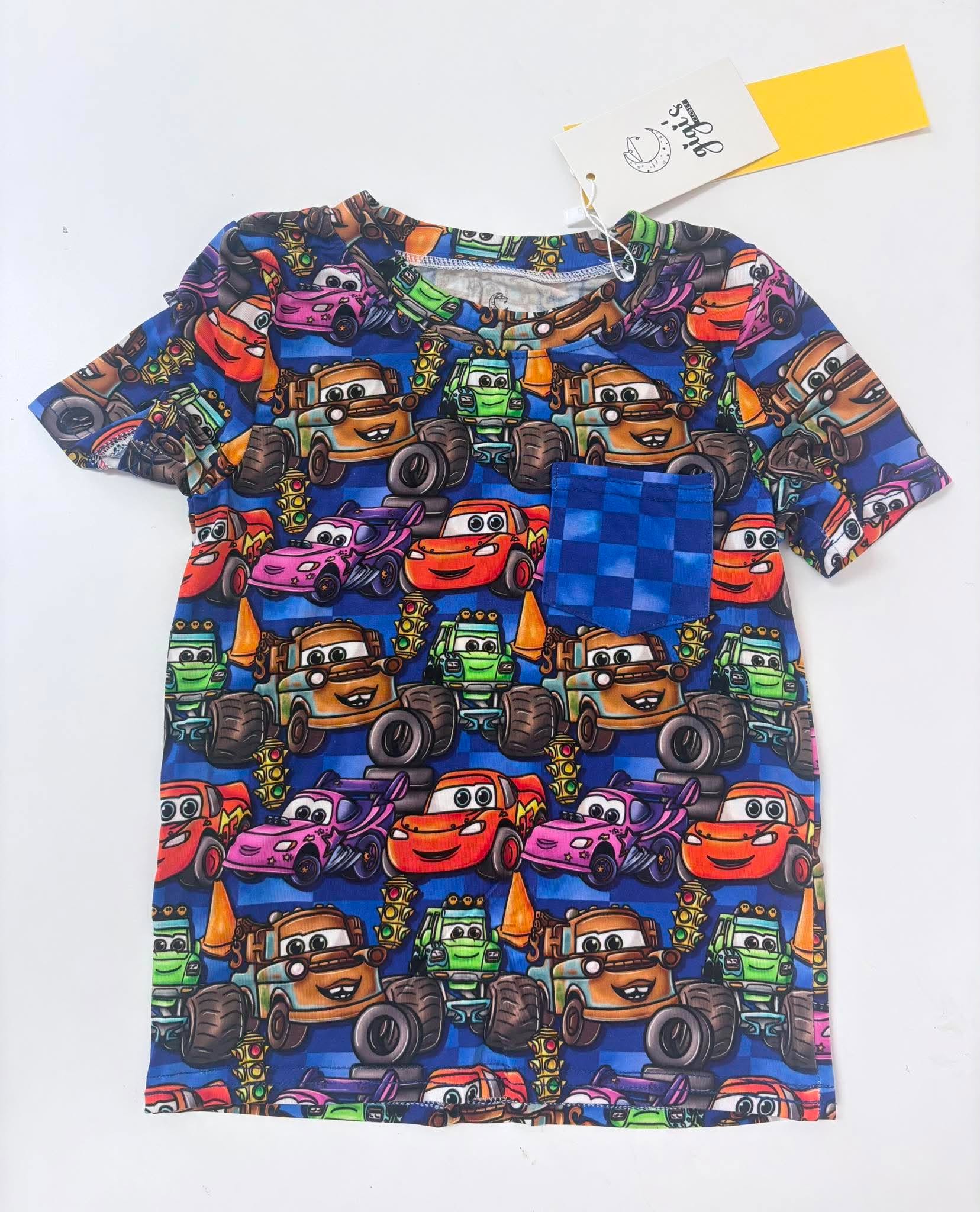 Pit Stop Party - Pocket Tee