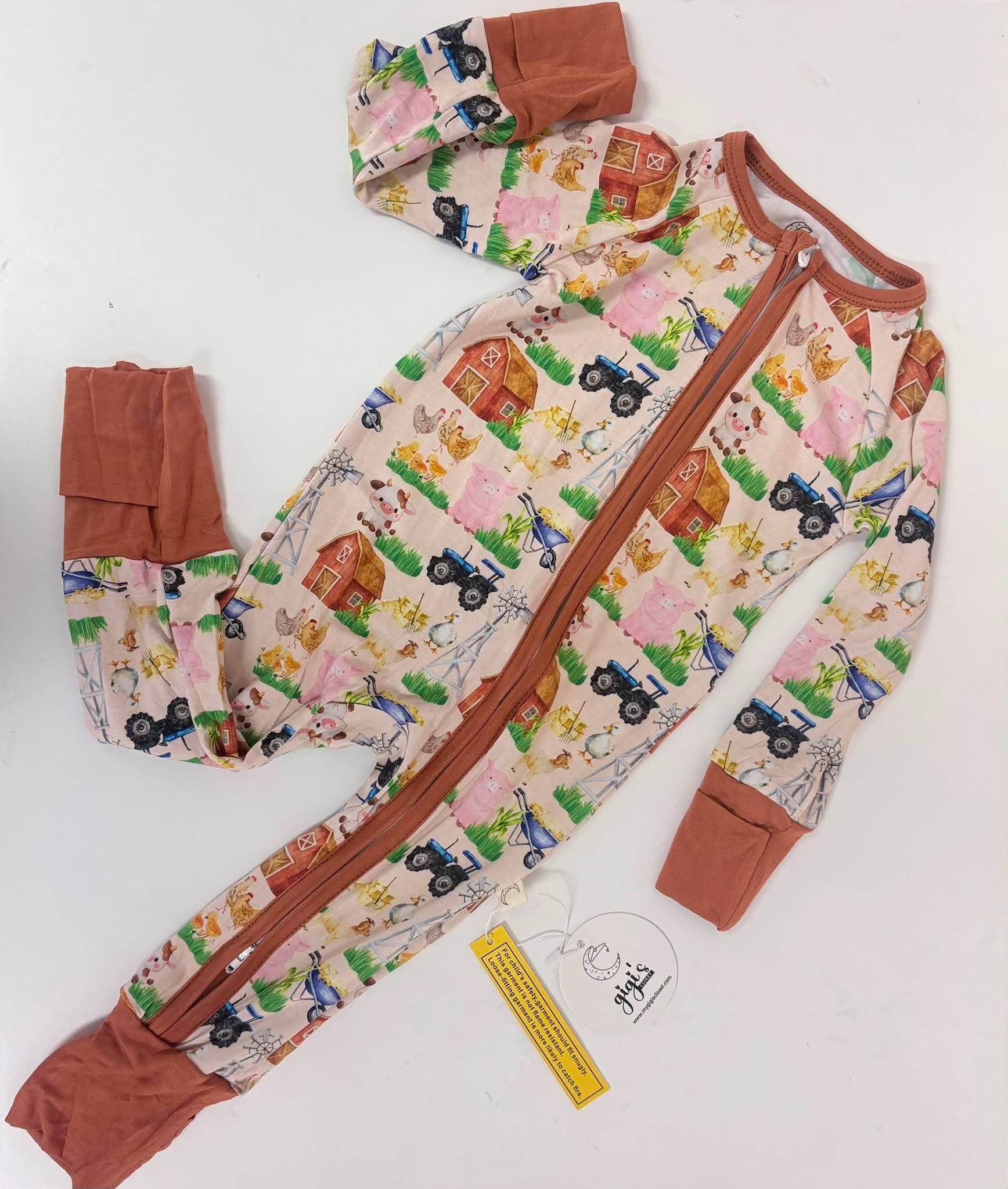 Barnyard Friends  - Convertible Zippy