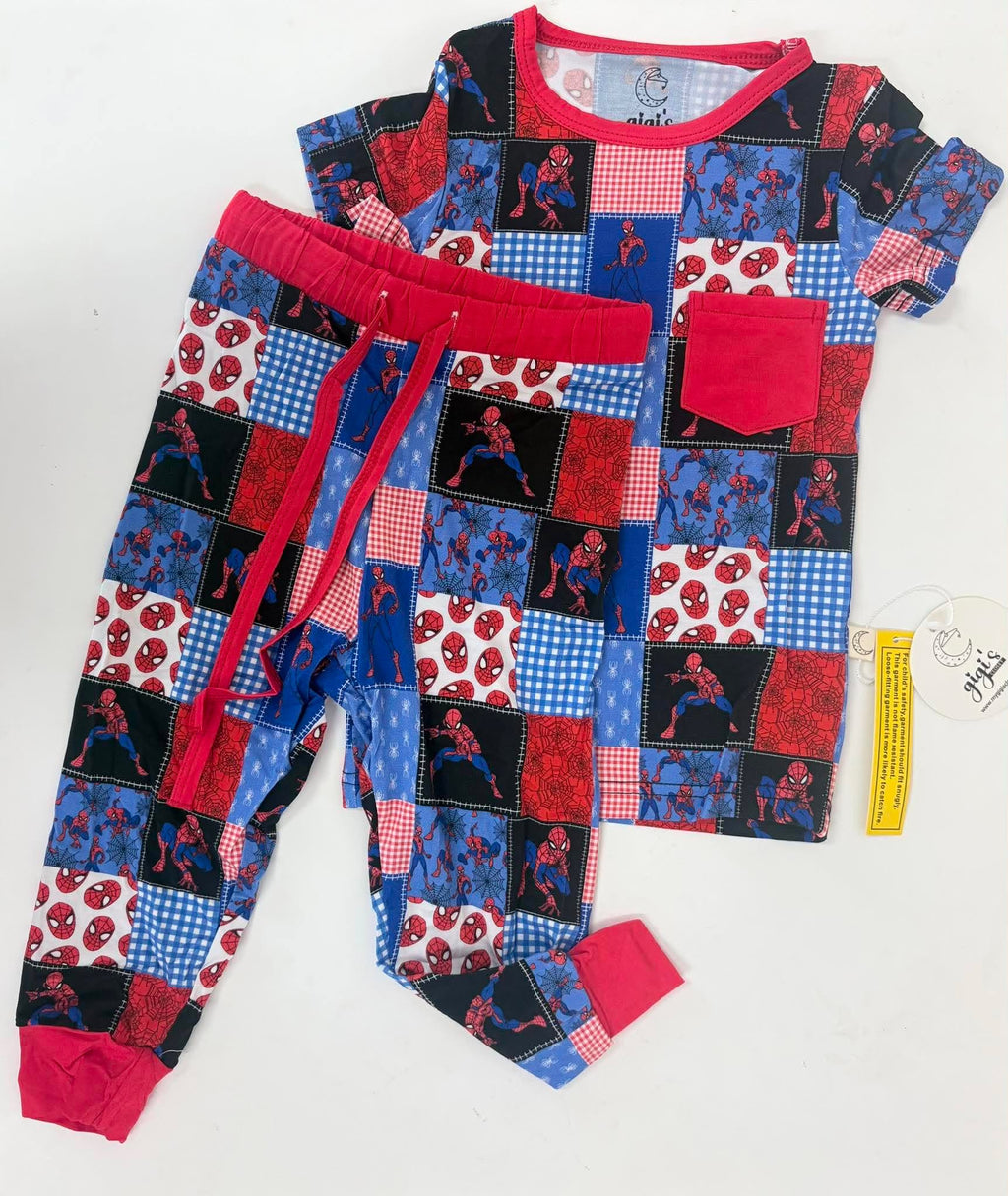 Spider-Verse Squares - Crossover Set (Shirt & Joggers)