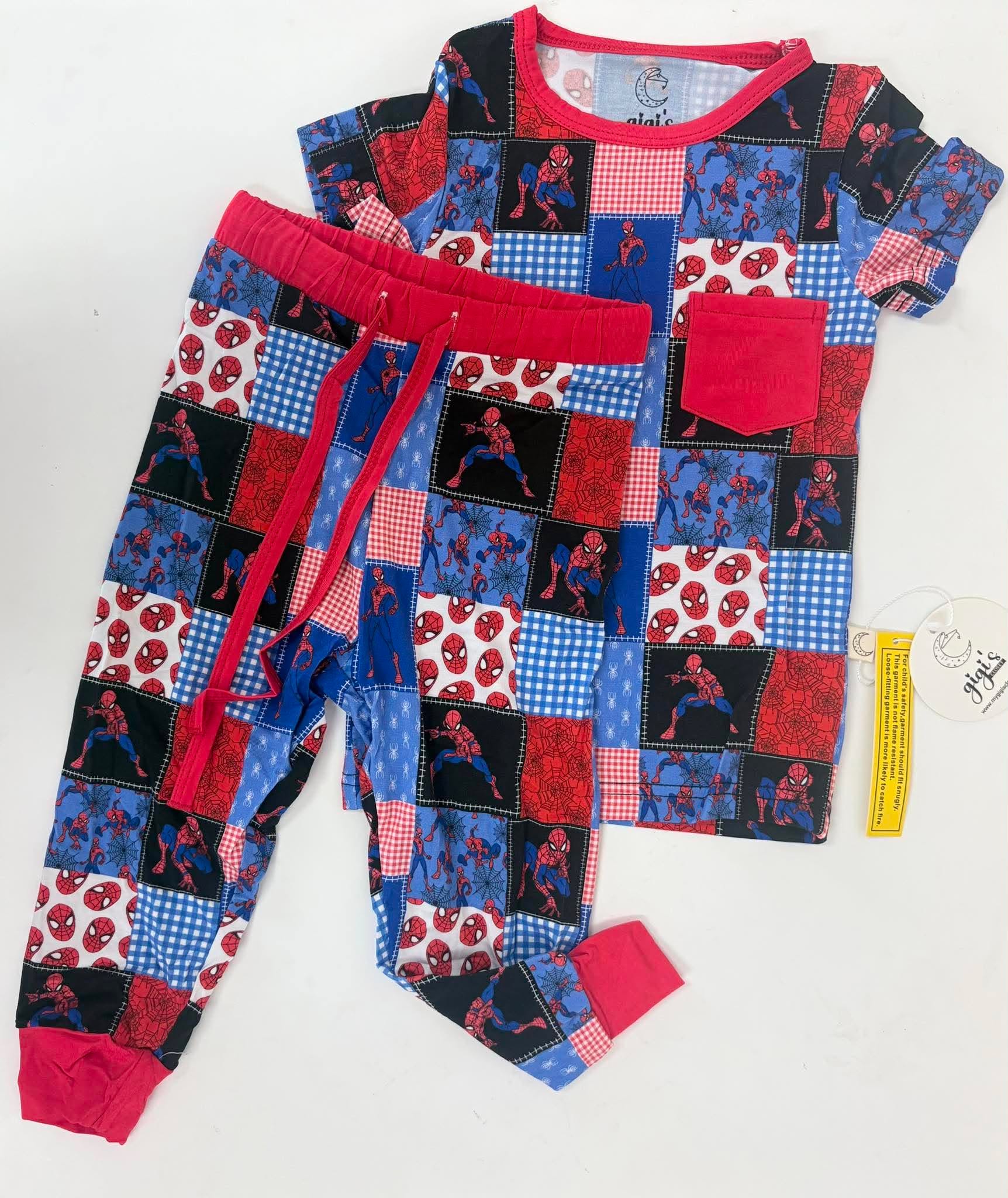 Spider-Verse Squares - Crossover Set (Shirt & Joggers)