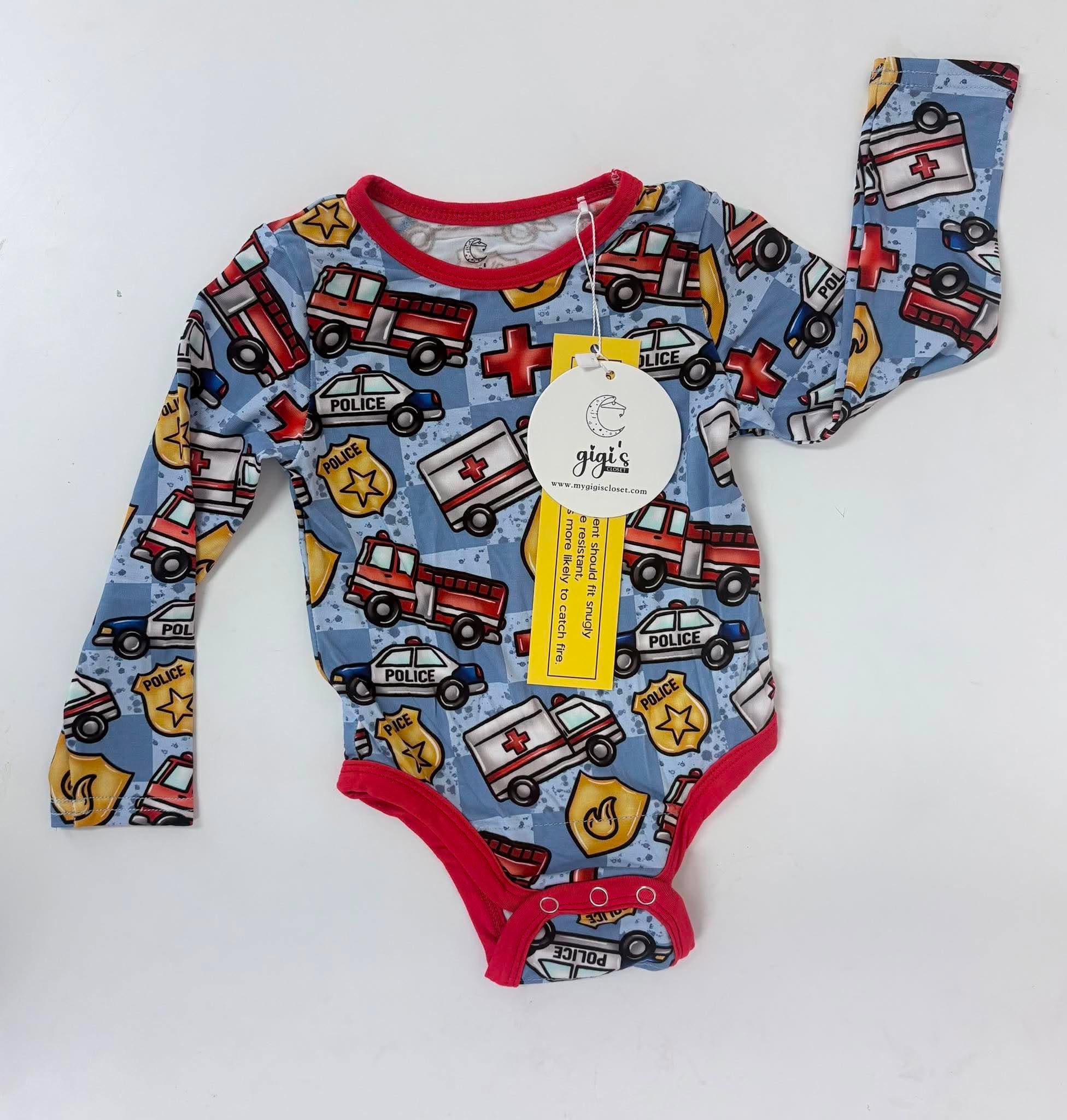 Responders - Long Sleeve Onesie