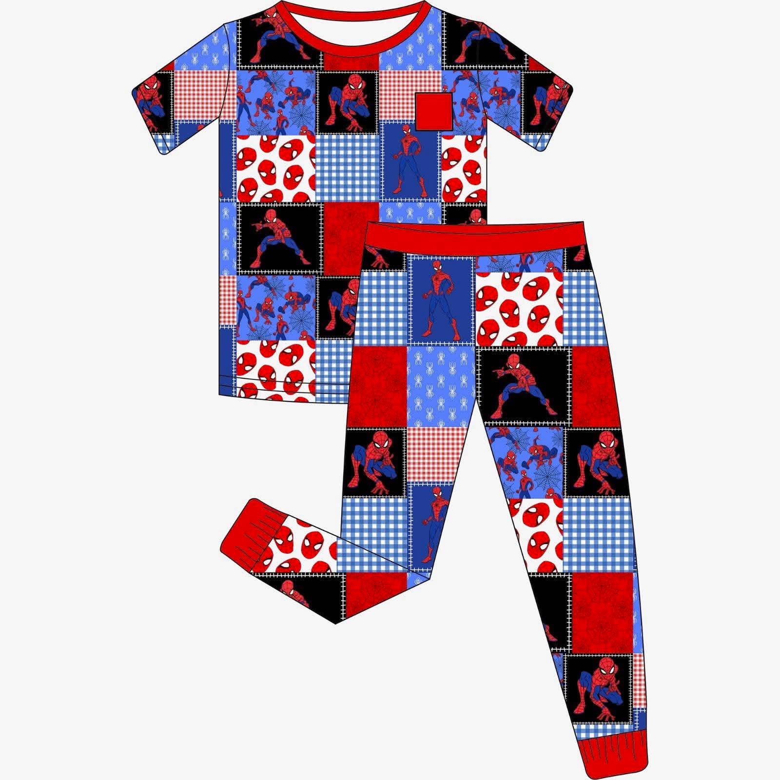 Spider-Verse Squares - Crossover Set (Shirt & Joggers)