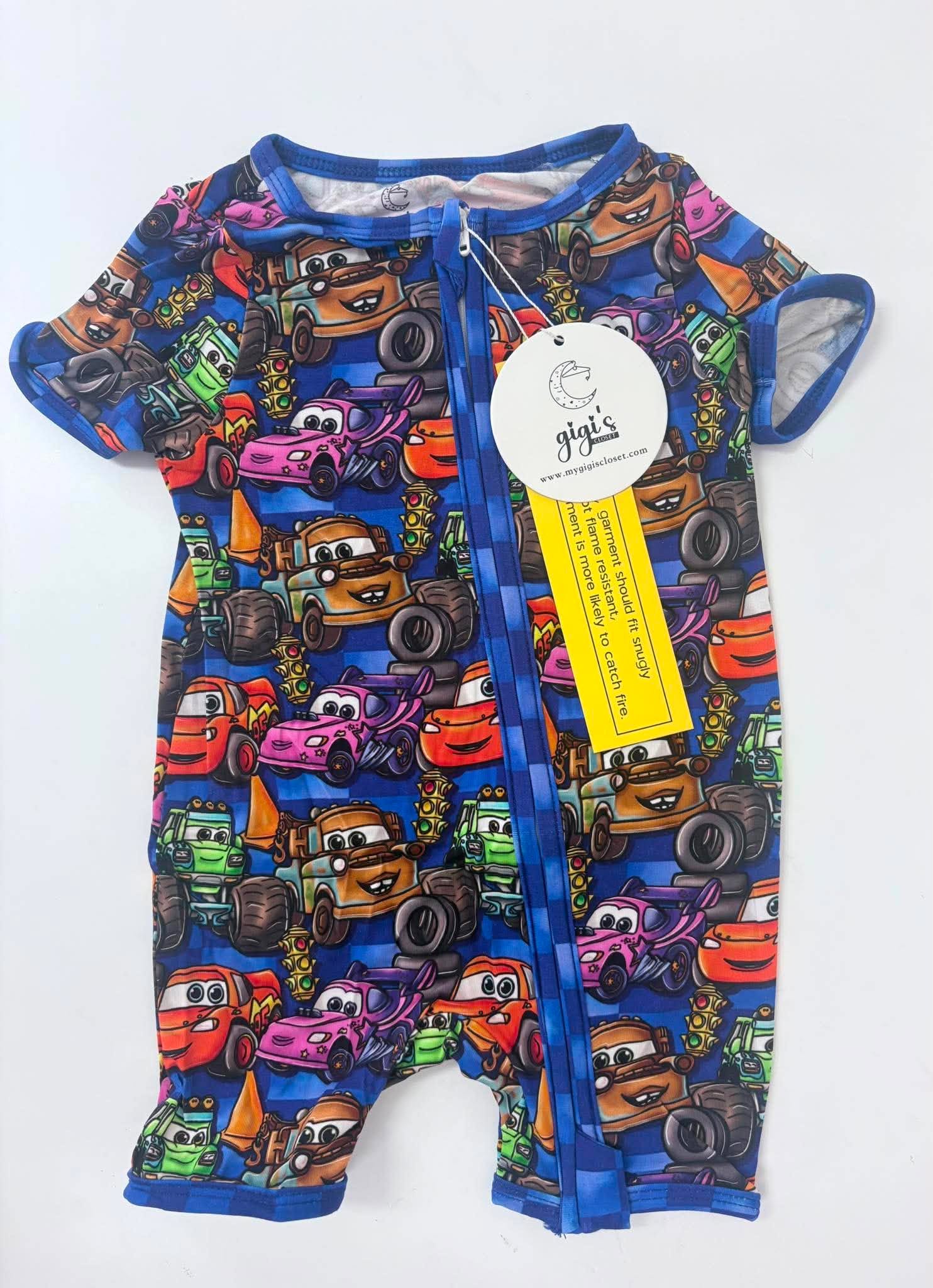 Pit Stop Party - Short Sleeve Shorty