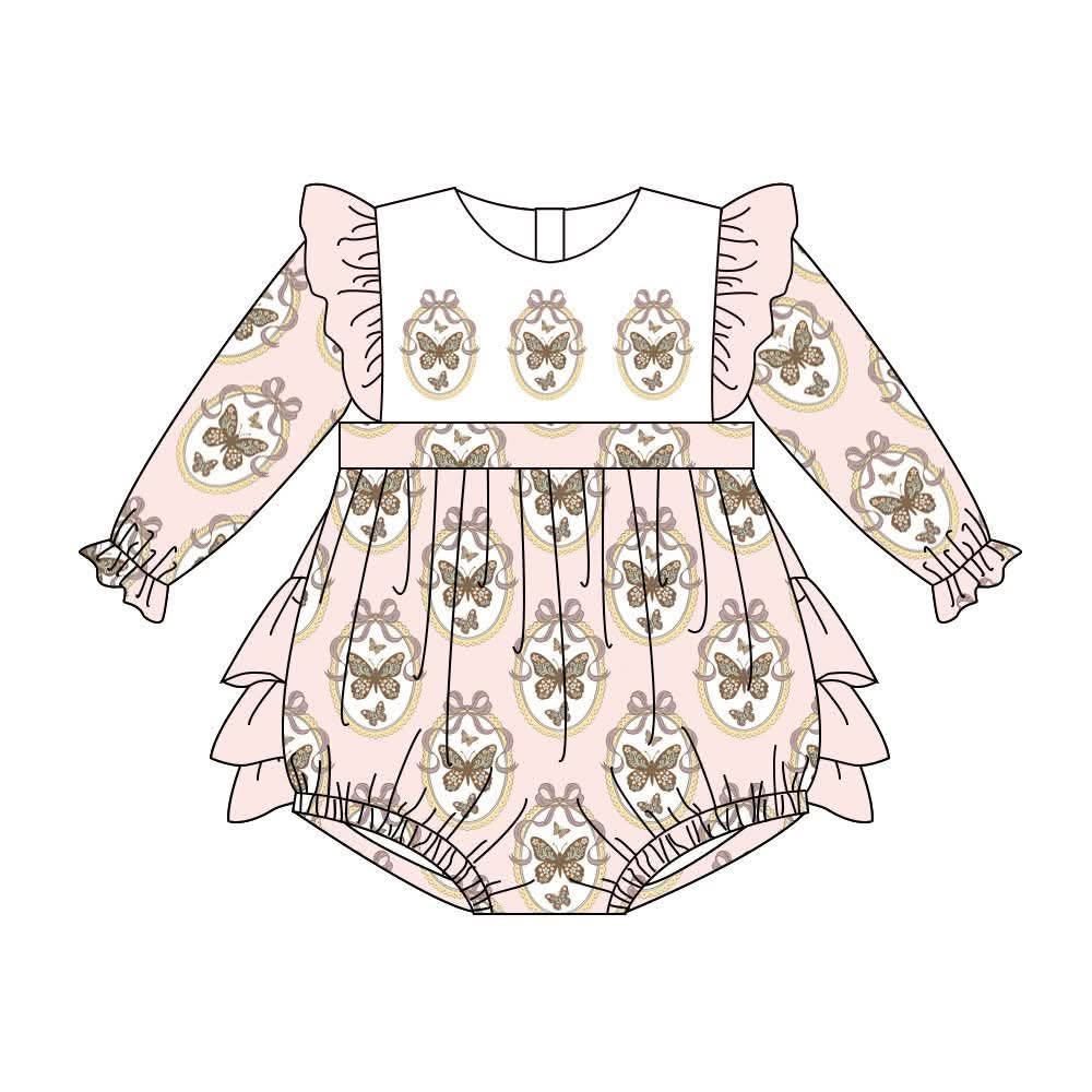 Butterfly Wishes - Boutique Style Long Sleeve Bubble