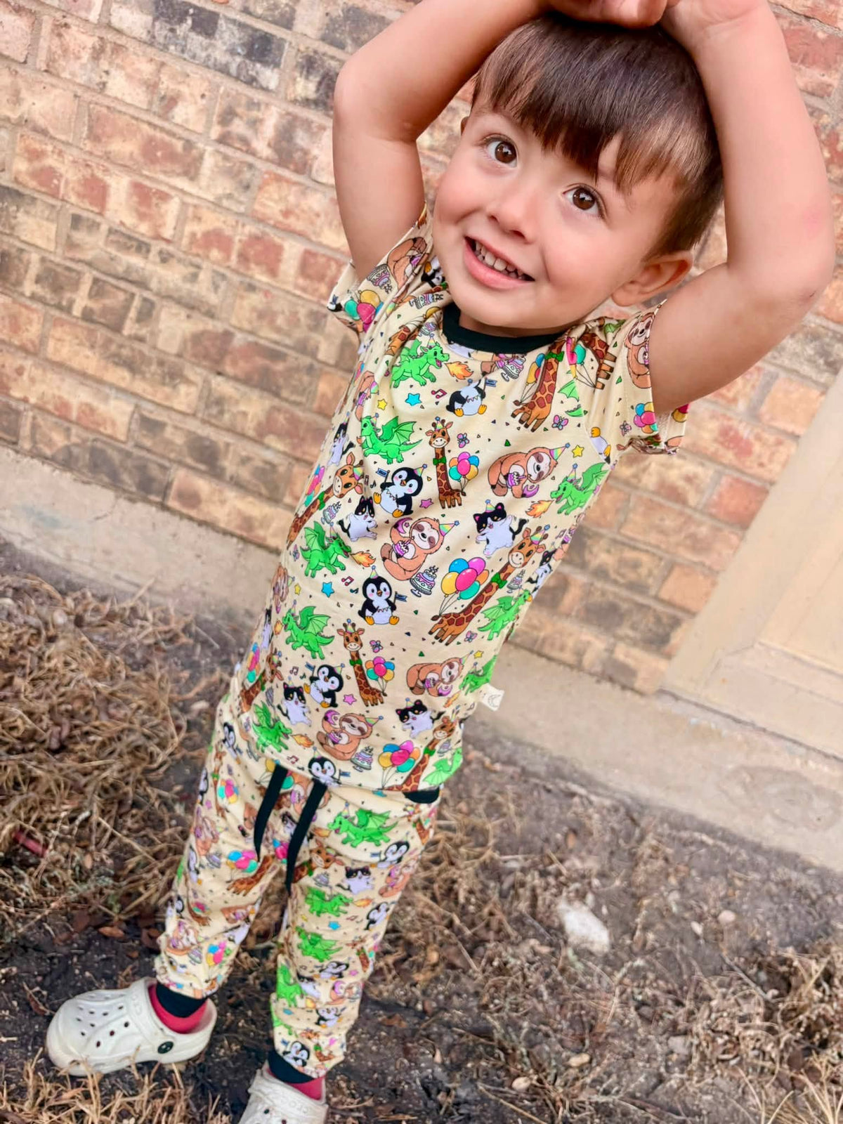 Gigi's Closet Celebration - Crossover Set (Shirt & Joggers)