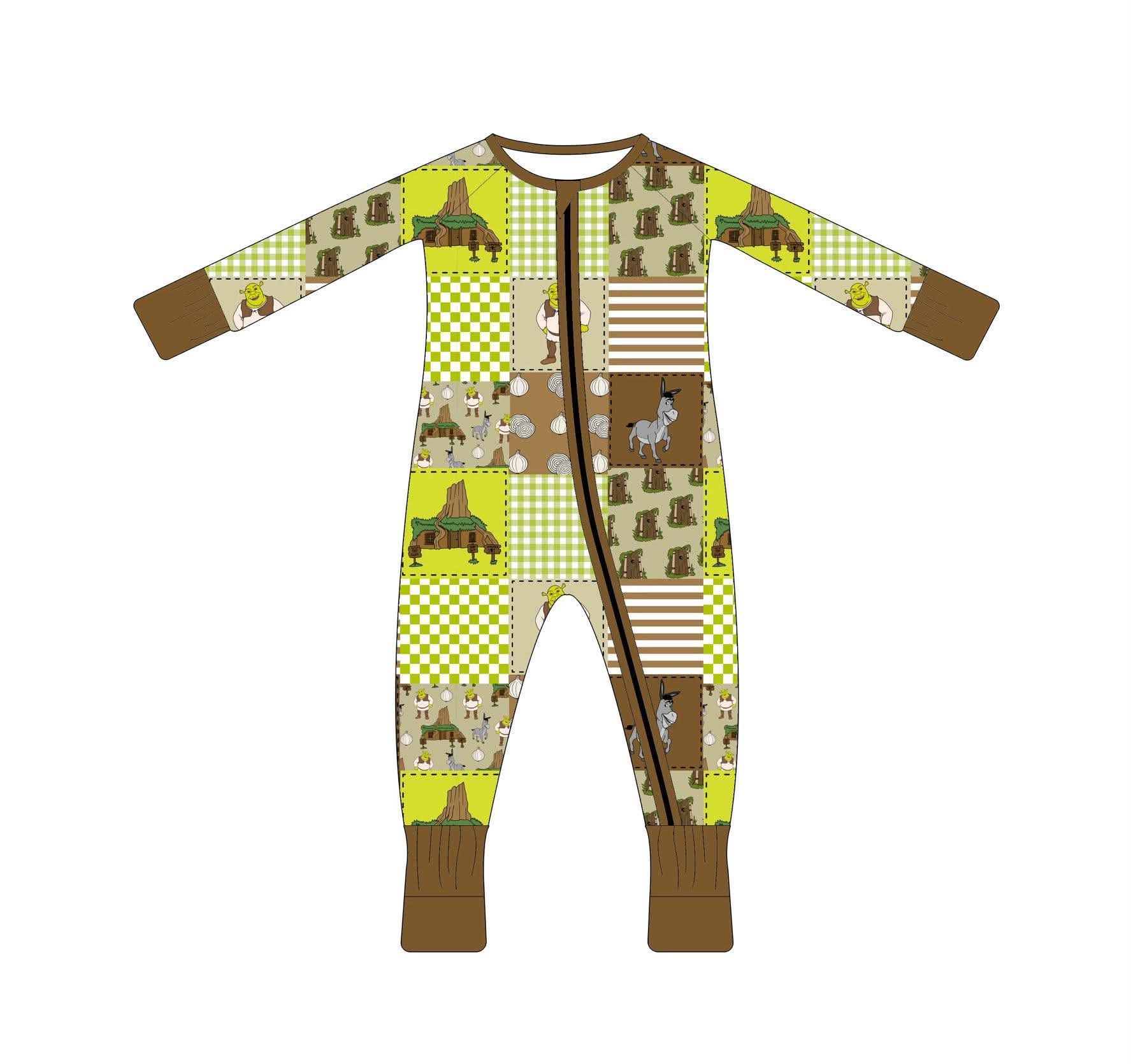SPECIAL - Swamp Friends - Long Sleeve Zippy