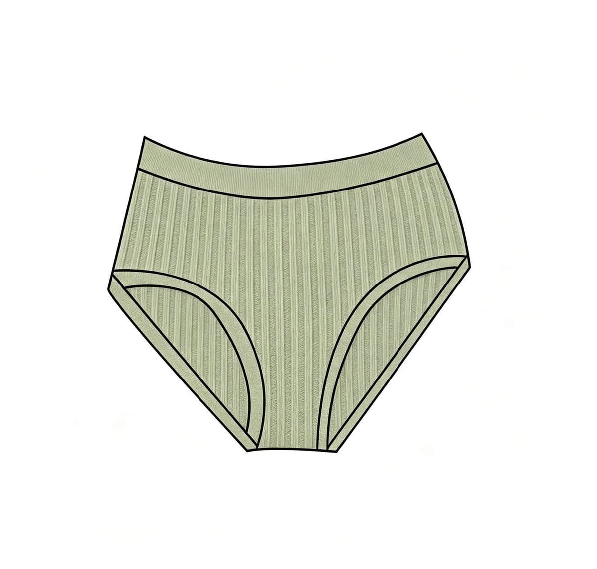 Undies - Kids Undies Set (Olive, Blue & Burgundy)