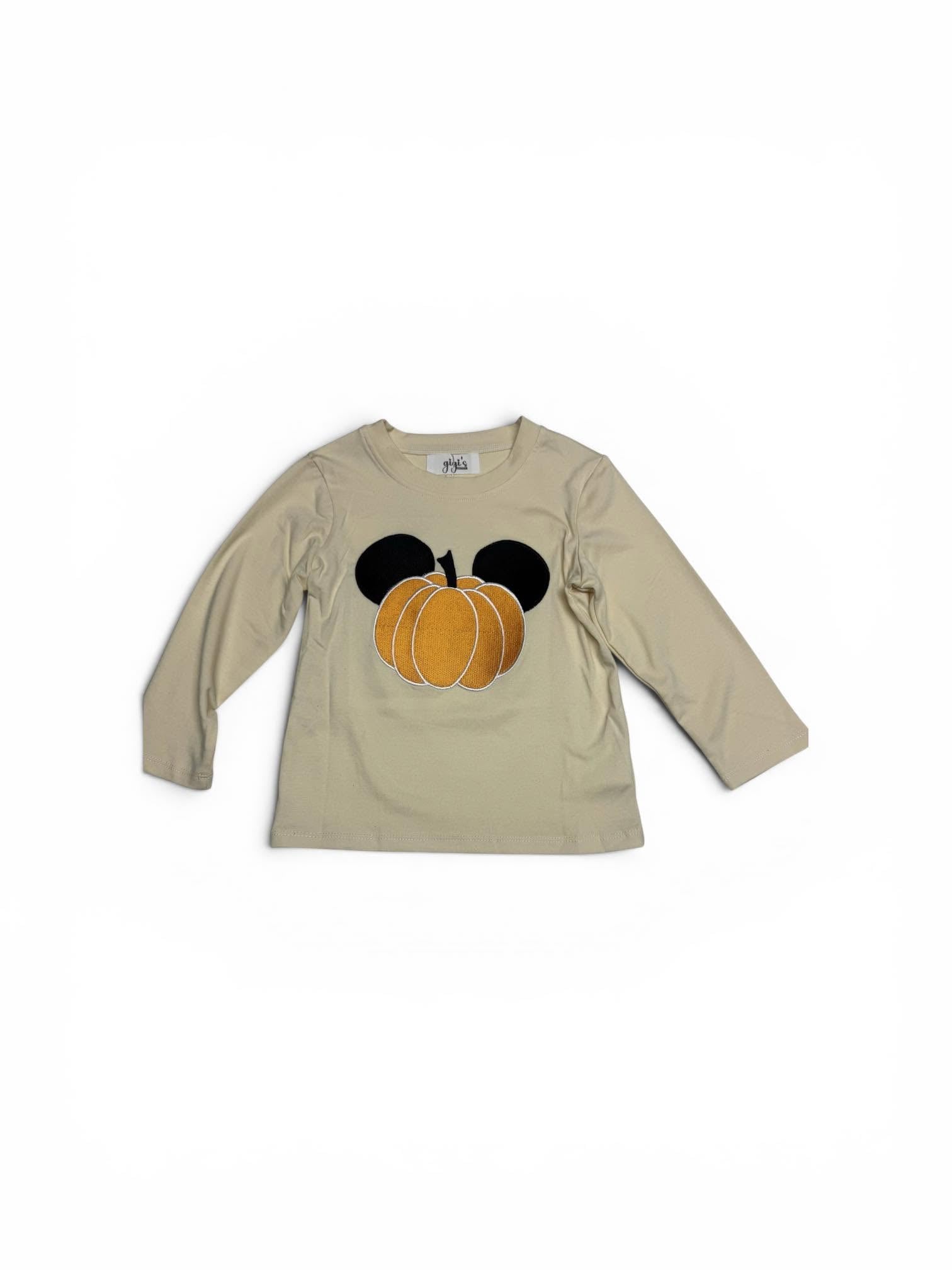 Pumpkin Ears - Boutique Style Long Sleeve Tee