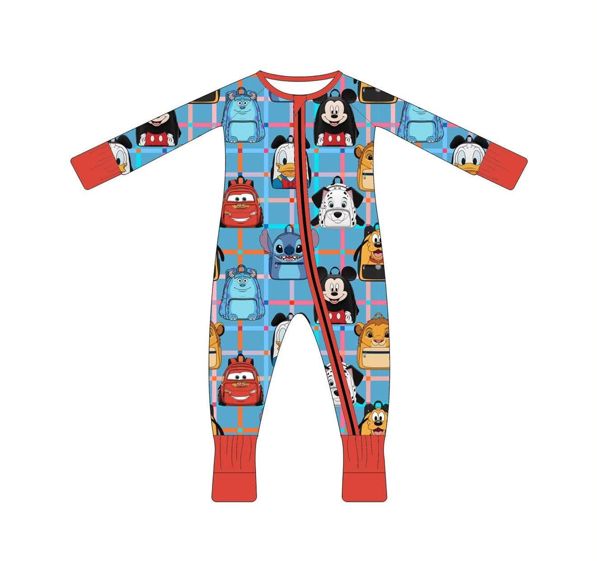 SPECIAL - Backpack Friends - Long Sleeve Zippy