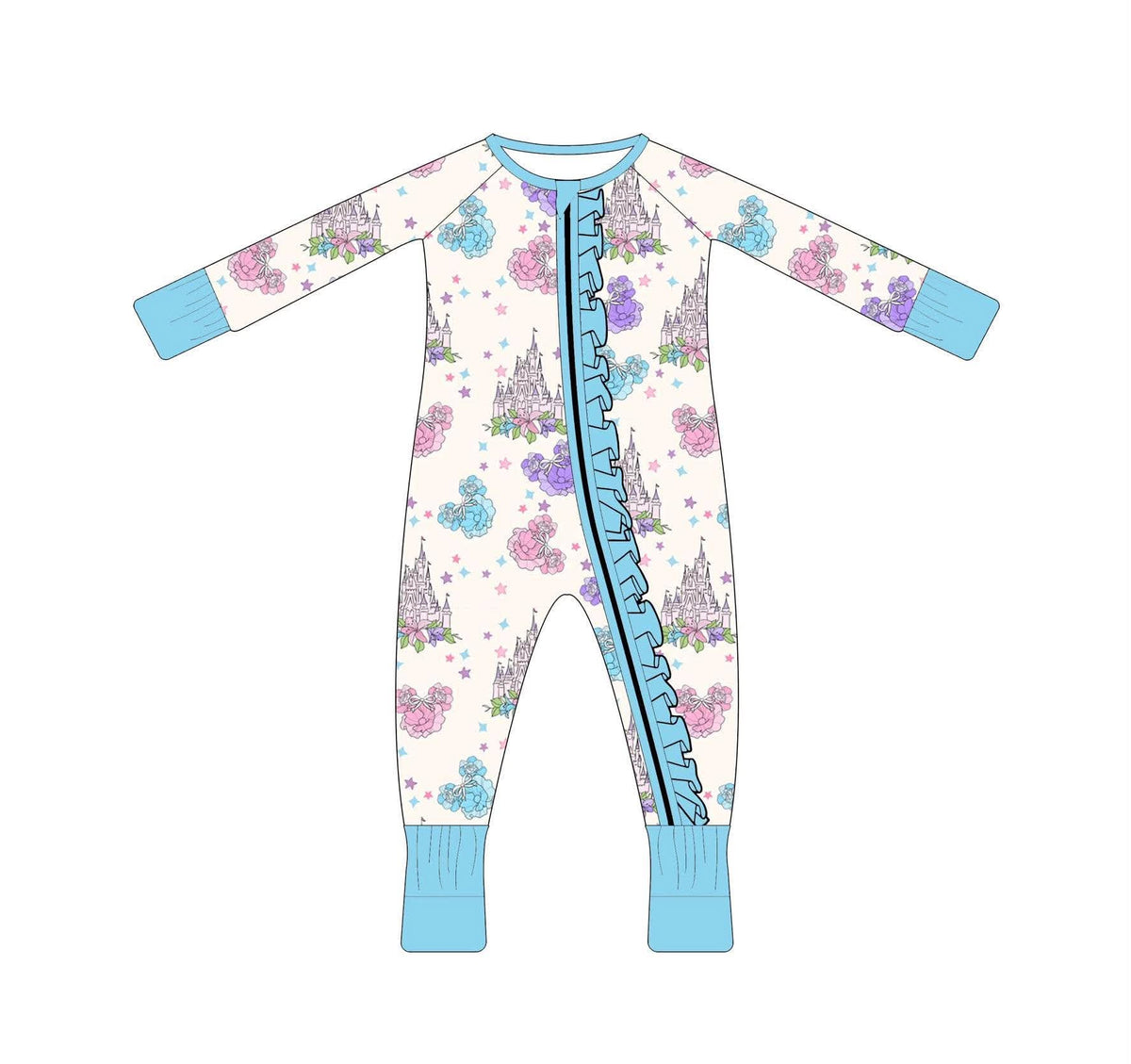 Castle Royalty - Ruffle Convertible Zippy