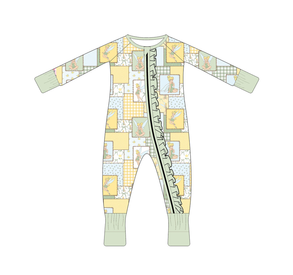 Patchwork Pixie - Ruffled Convertible Zippy