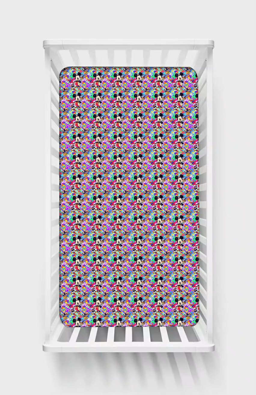 Mousekacheer - Crib Sheet