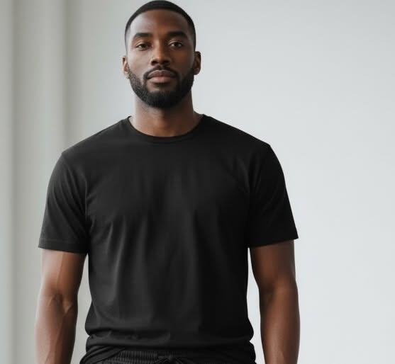 Midnight - Solid Bamboo Tee