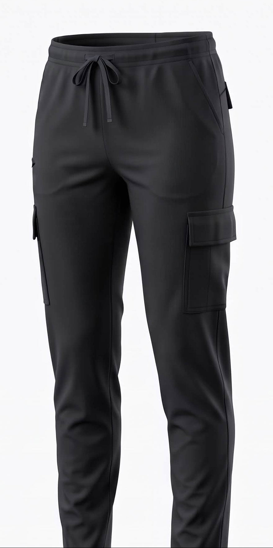 PRE-ORDER - Ribbed Scrubs Joggers ONLY - Midnight