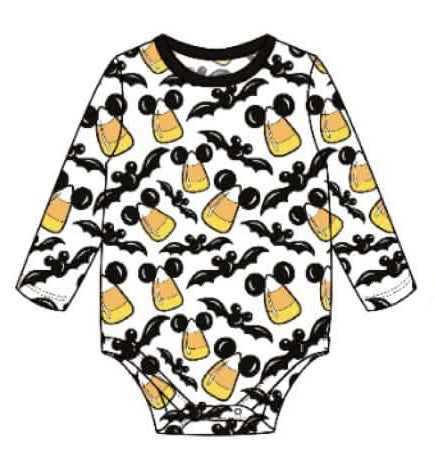 Batty Mouse - Long Sleeve Onesie